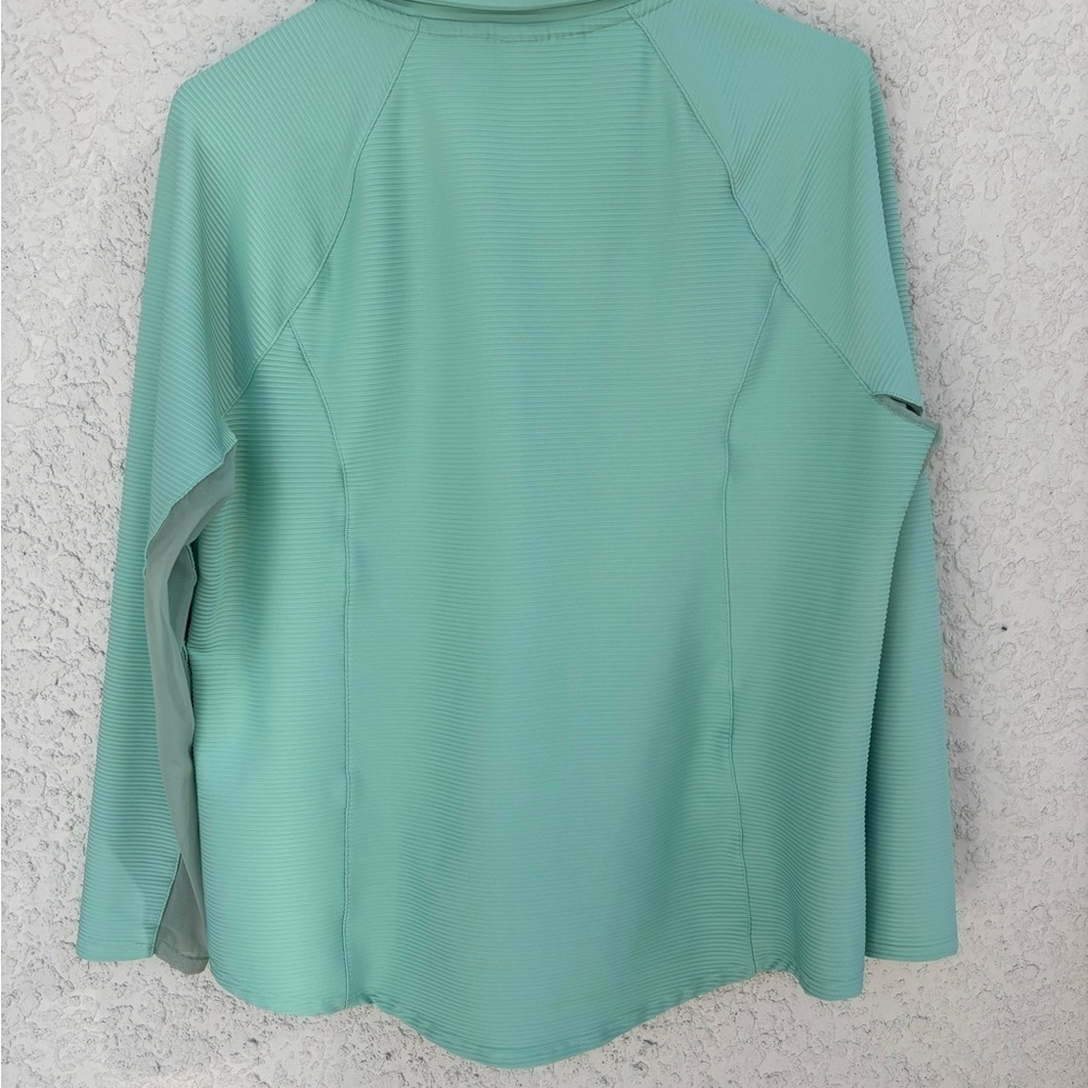 Mint Green Quarter-Zip Pullover - Picture 8 of 8
